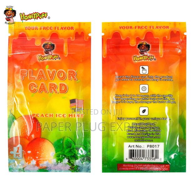 Honeypuff Flavour Cards Insert Infusion - Peach Ice Mint - thumbnail 5