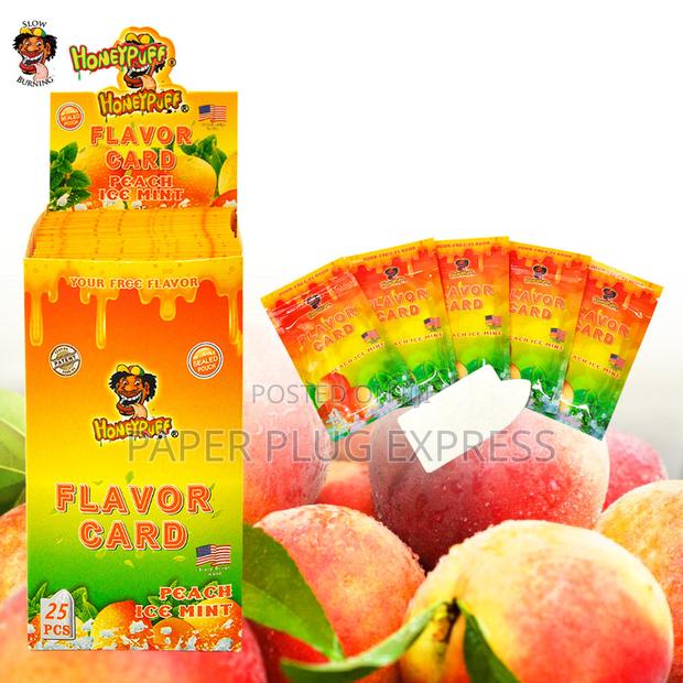Honeypuff Flavour Cards Insert Infusion - Peach Ice Mint - thumbnail 6