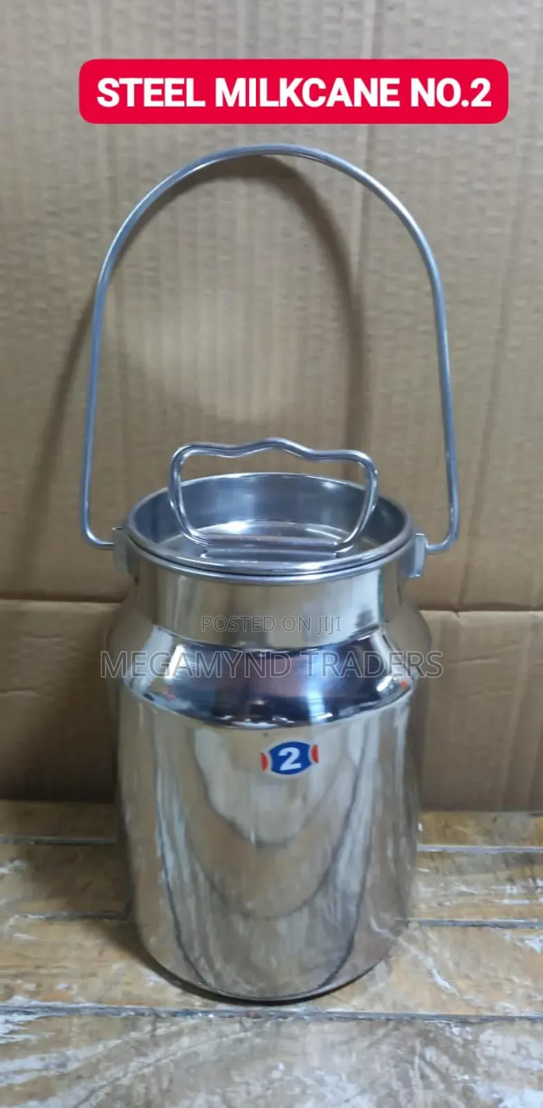 4L Stainless Milkcan/Milk Jerrican Storage