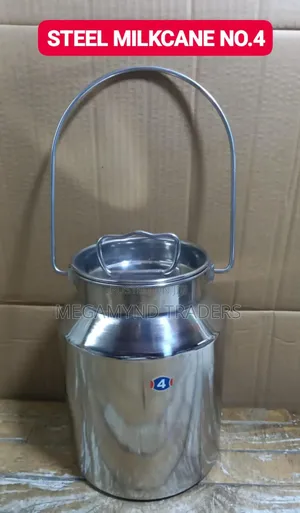 4L Stainless Milkcan/Milk Jerrican Storage