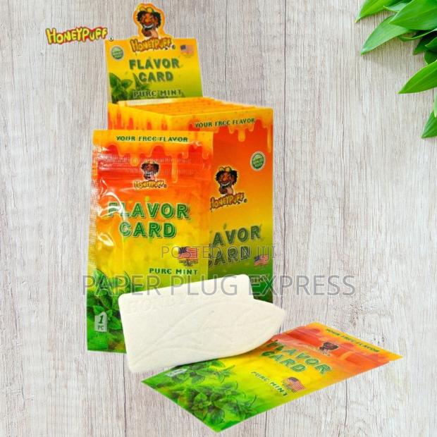 Honeypuff Pure Mint Flavour Cards Insert Infusion - main view