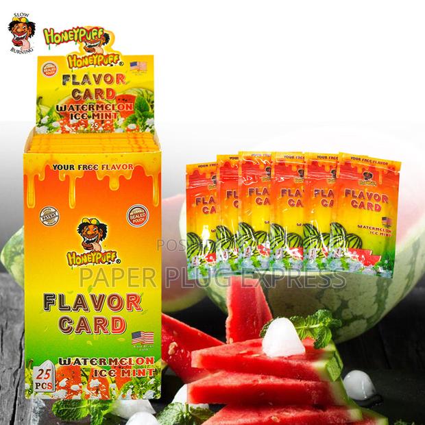 Honeypuff Watermelon Ice Mint Flavour Cards Insert Infusion - main view