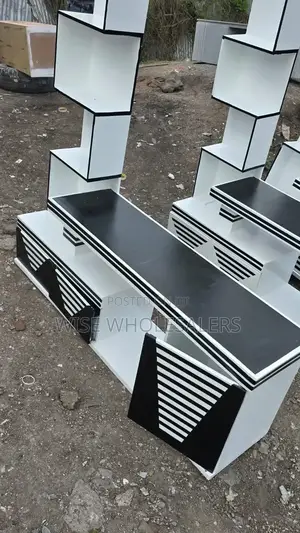 Modern Tv Stand Fitted With Led Lights