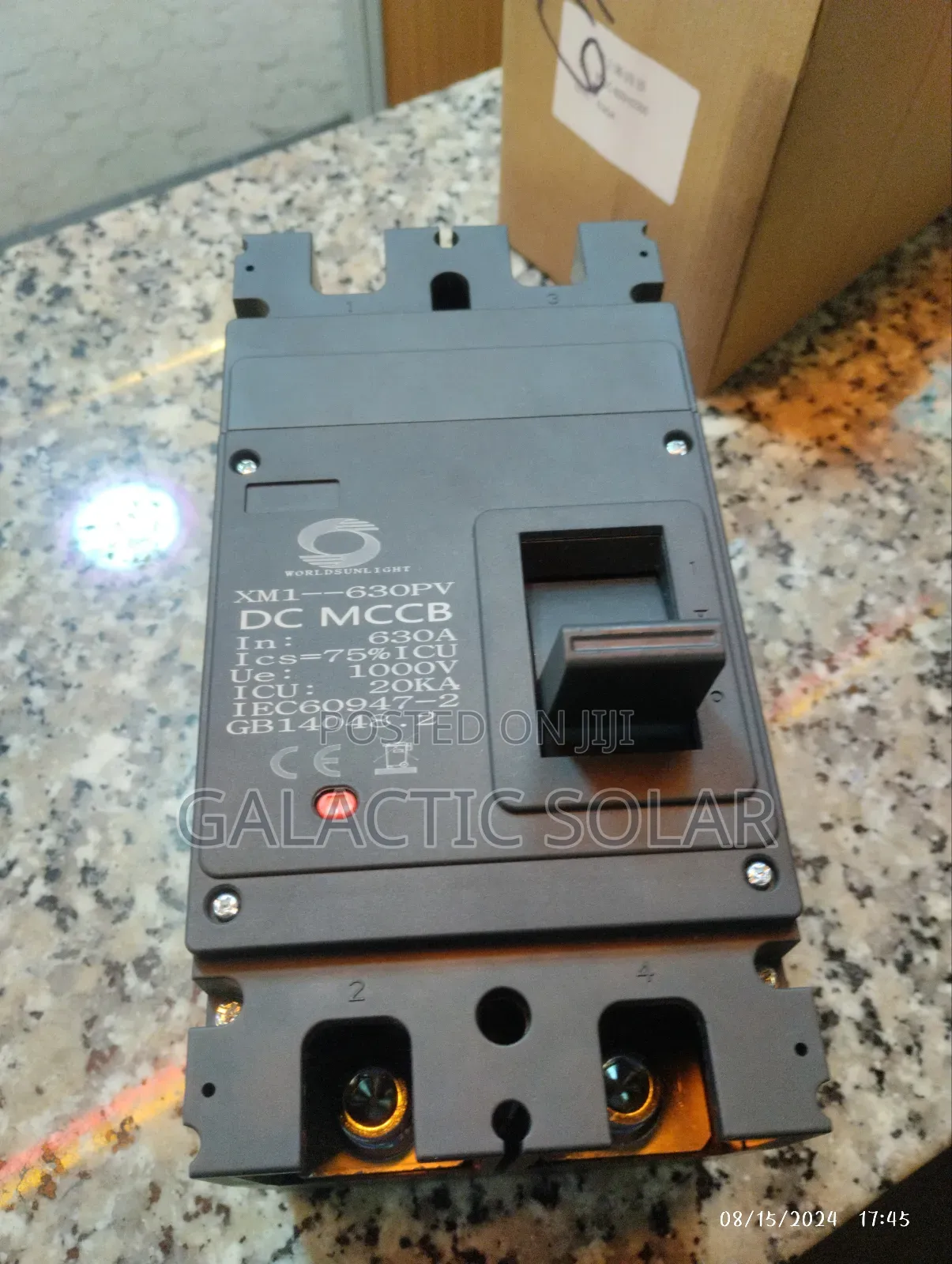630a Moulded Case Circuit Breaker Dc