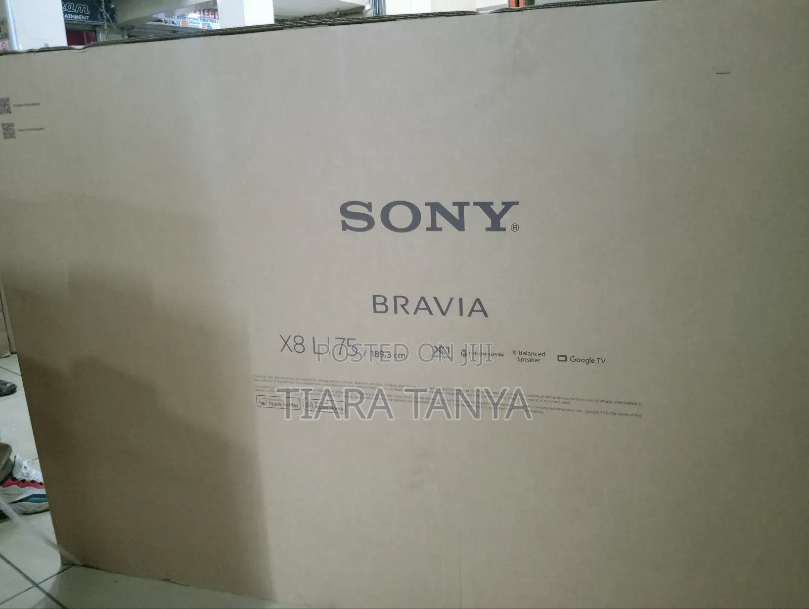 Sony 75'' Ultra HD Frameless Hands-Free Voice