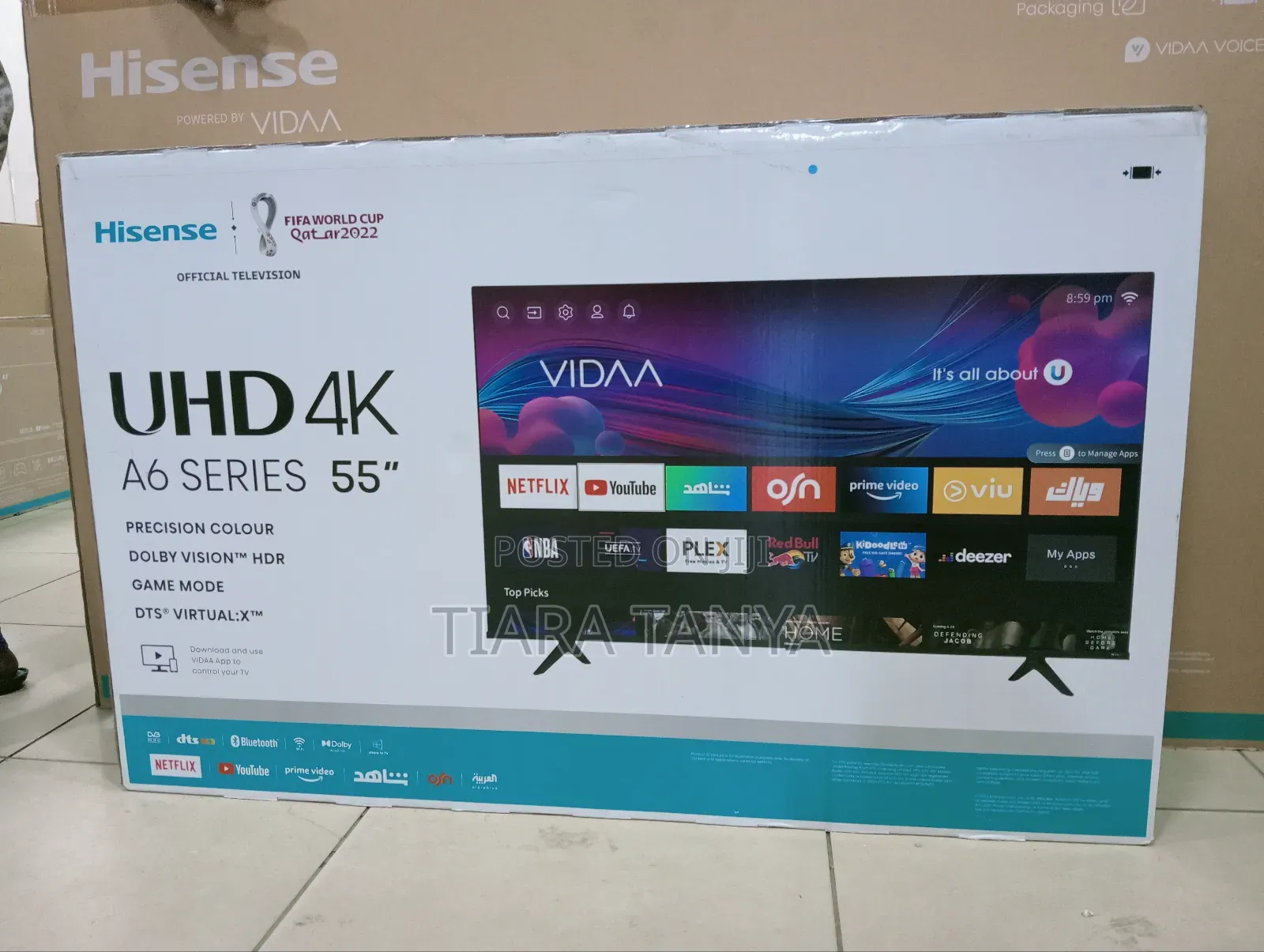 Offe Offer Hisense 55" Smart Vidaa Led Tv