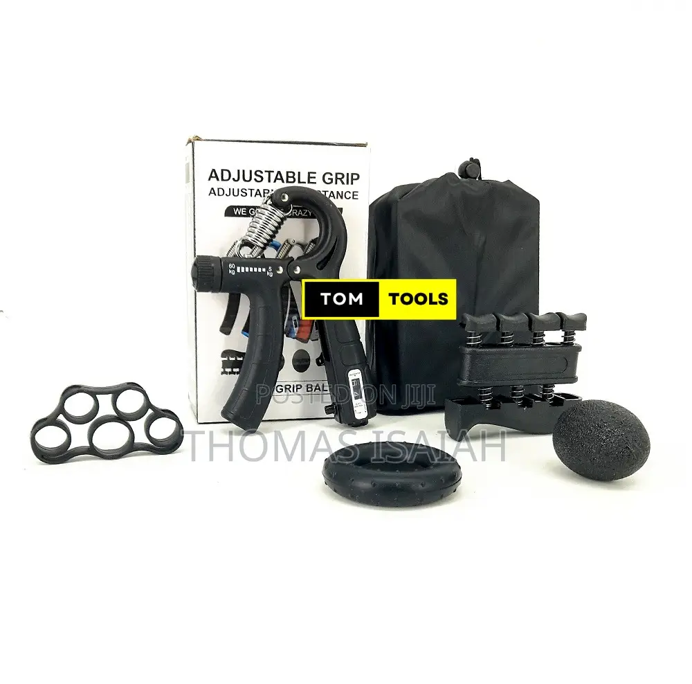 5pcs Hand Grip Actuator Set For Strength And Dexterity