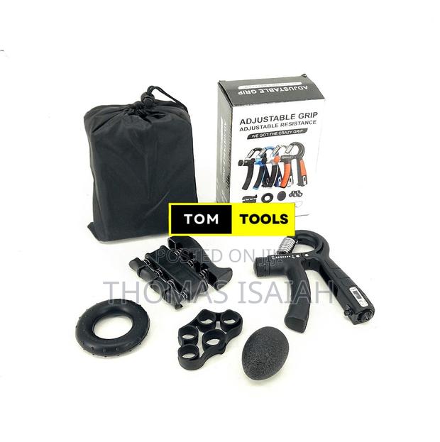 5pcs Hand Grip Actuator Set For Strength And Dexterity