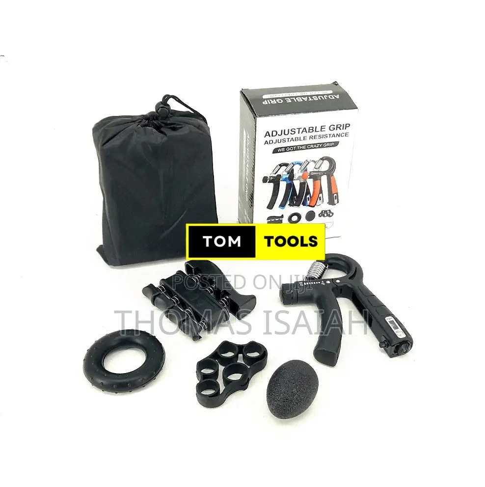 5pcs Hand Grip Actuator Set For Strength And Dexterity