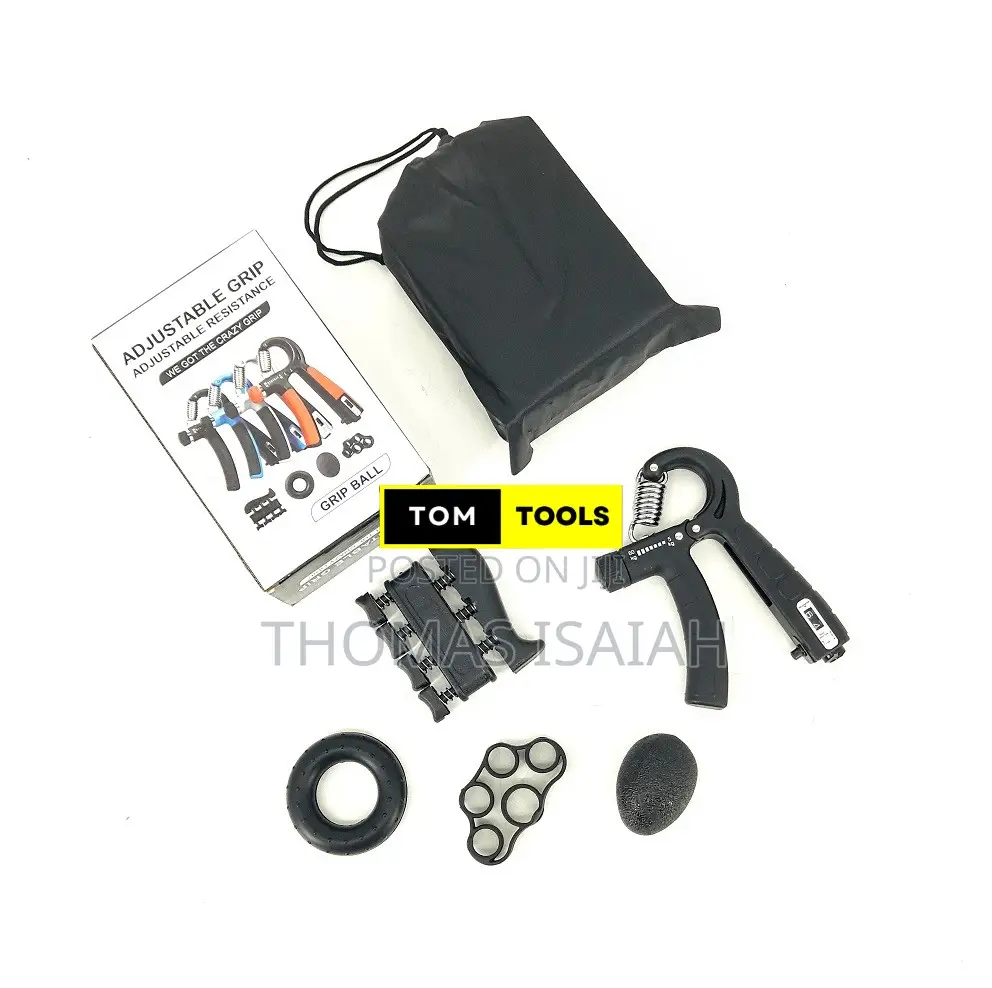 5pcs Hand Grip Actuator Set For Strength And Dexterity