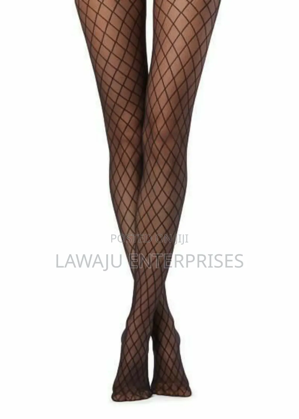 Criss Cross Fishnet Stockings