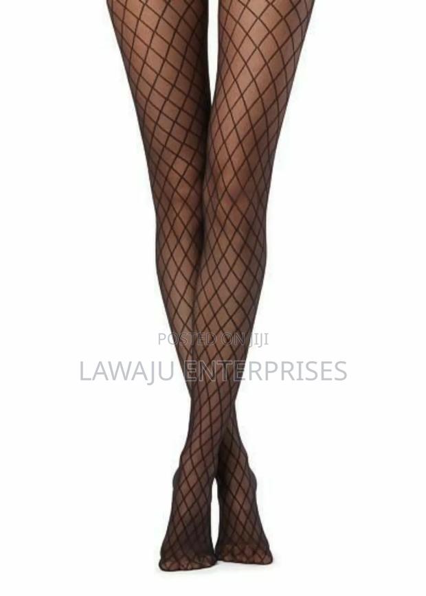 Criss Cross Fishnet Stockings