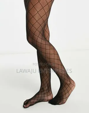 Criss Cross Fishnet Stockings