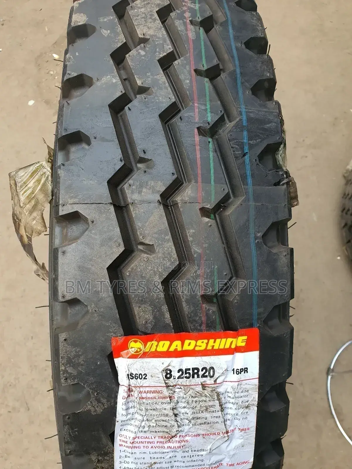 825 R20 Roadshine Tyres (Commercial)