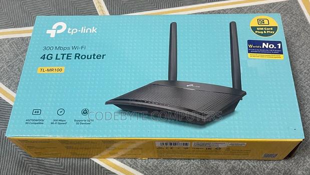 Tp-Link Router (TL-MR100) Simcard Router - main view