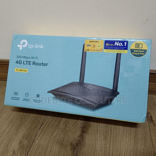 Tp-Link 4G LTE Router 300mbps Wirelesstl-Mr100 - main view