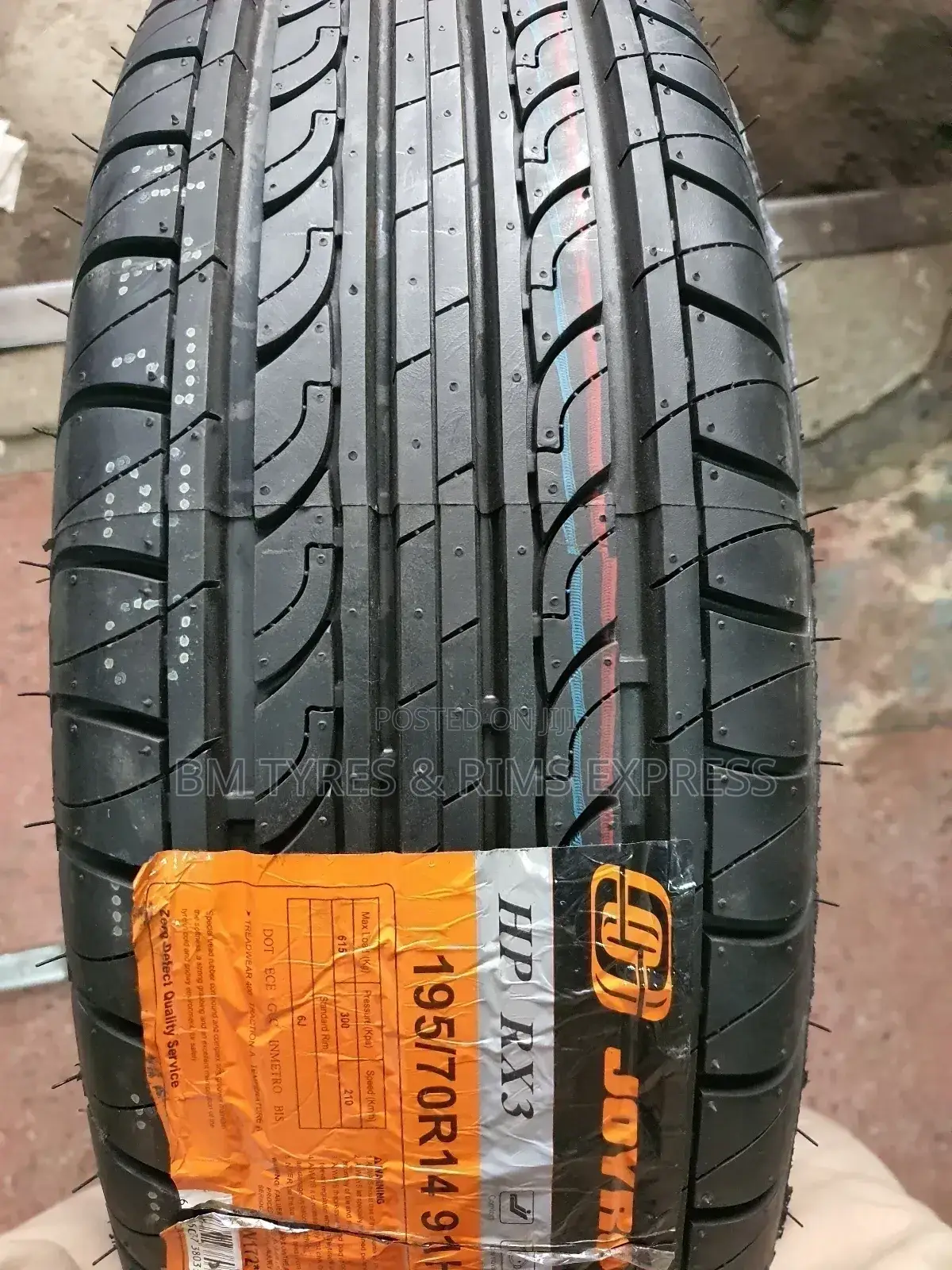 195 /70 R14 Joyroad Tyres.