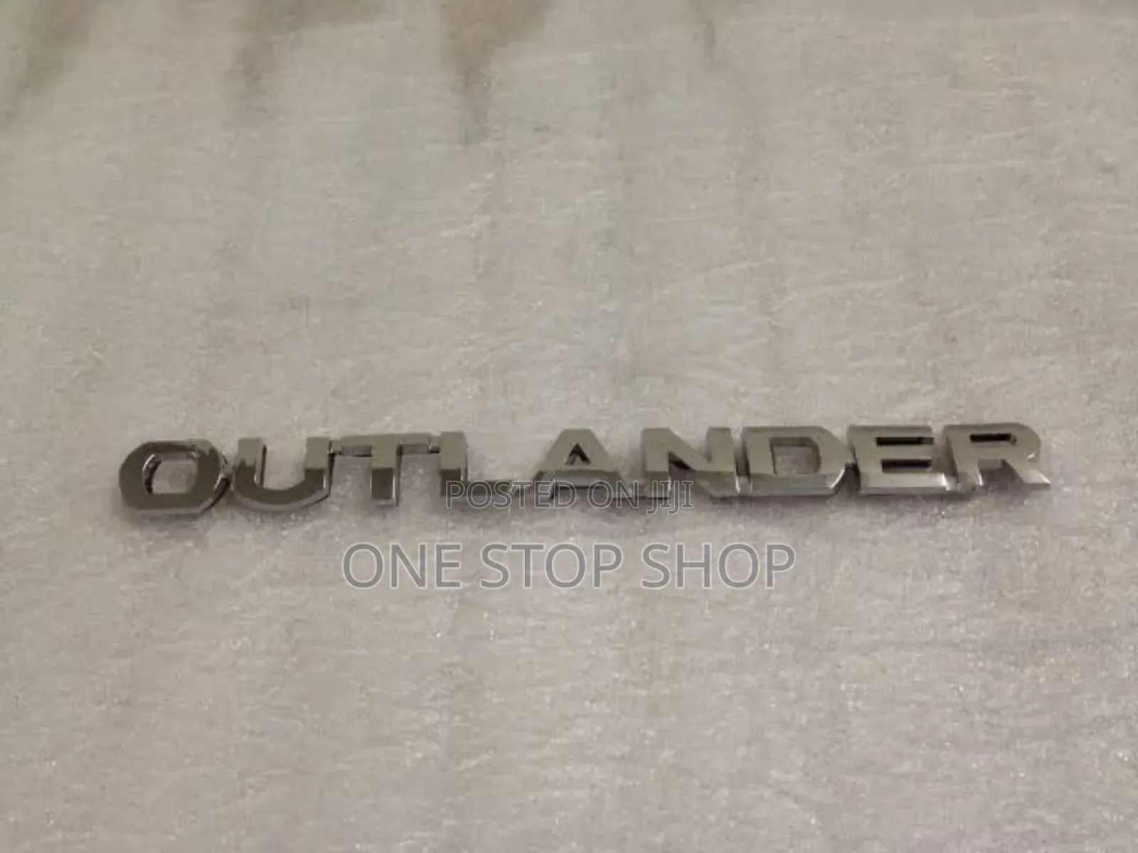 Chrome Outlander Replacement Lettering Badge