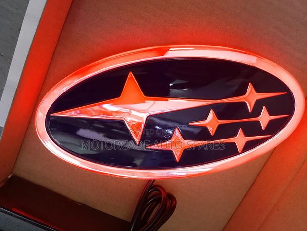 Subaru Logo With Light - main view