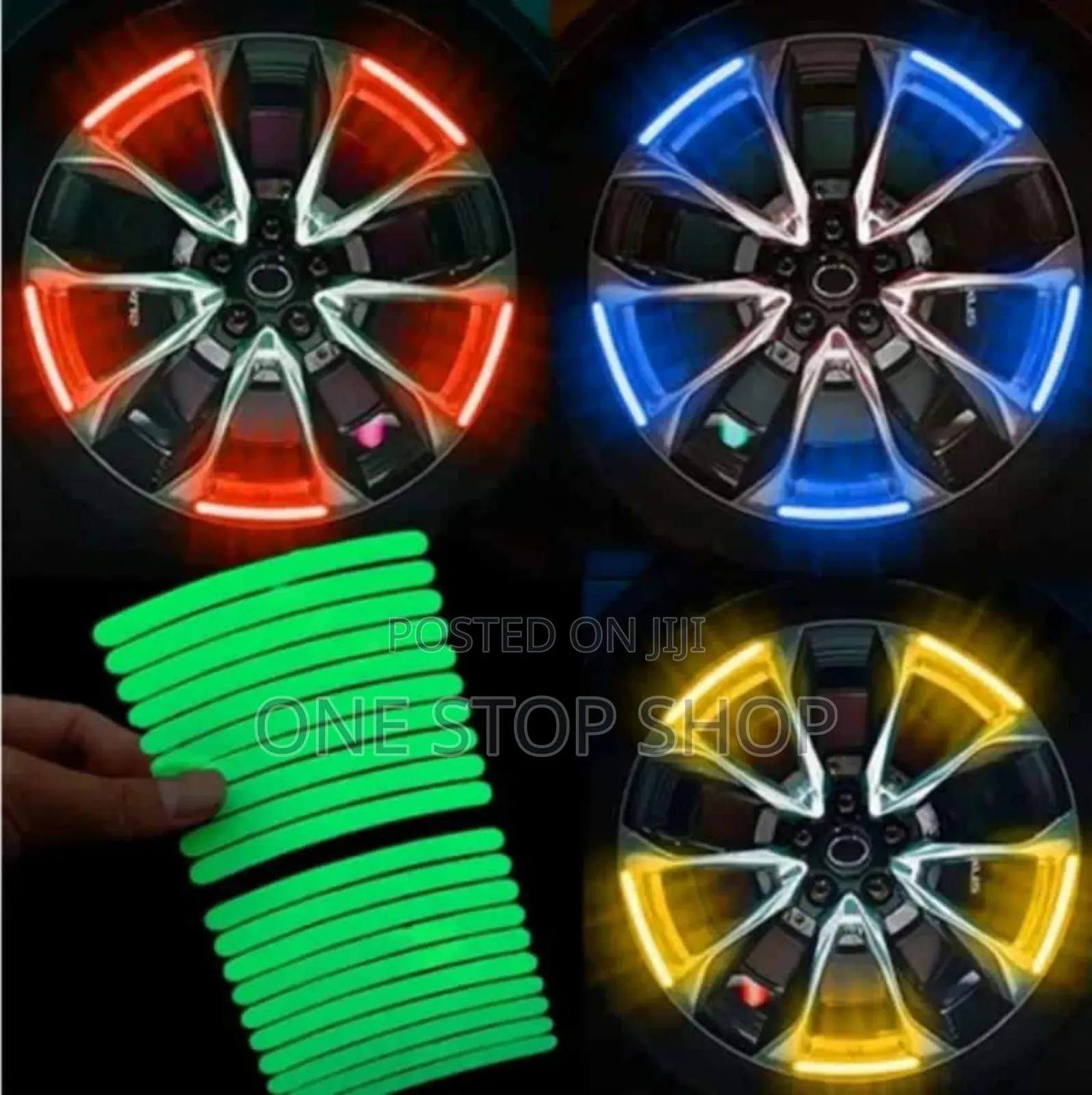 Luminous Tire Stickers