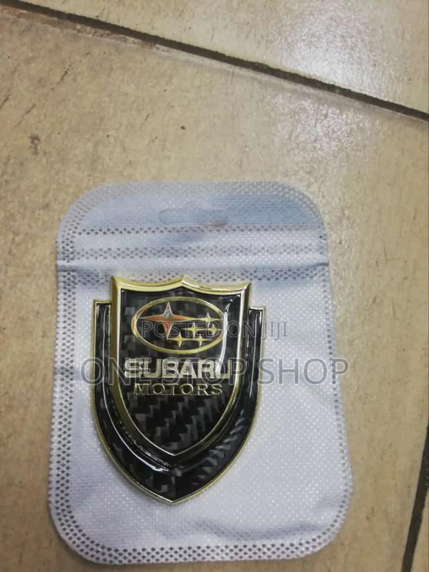 Self Adhesive Subaru Motors Badge