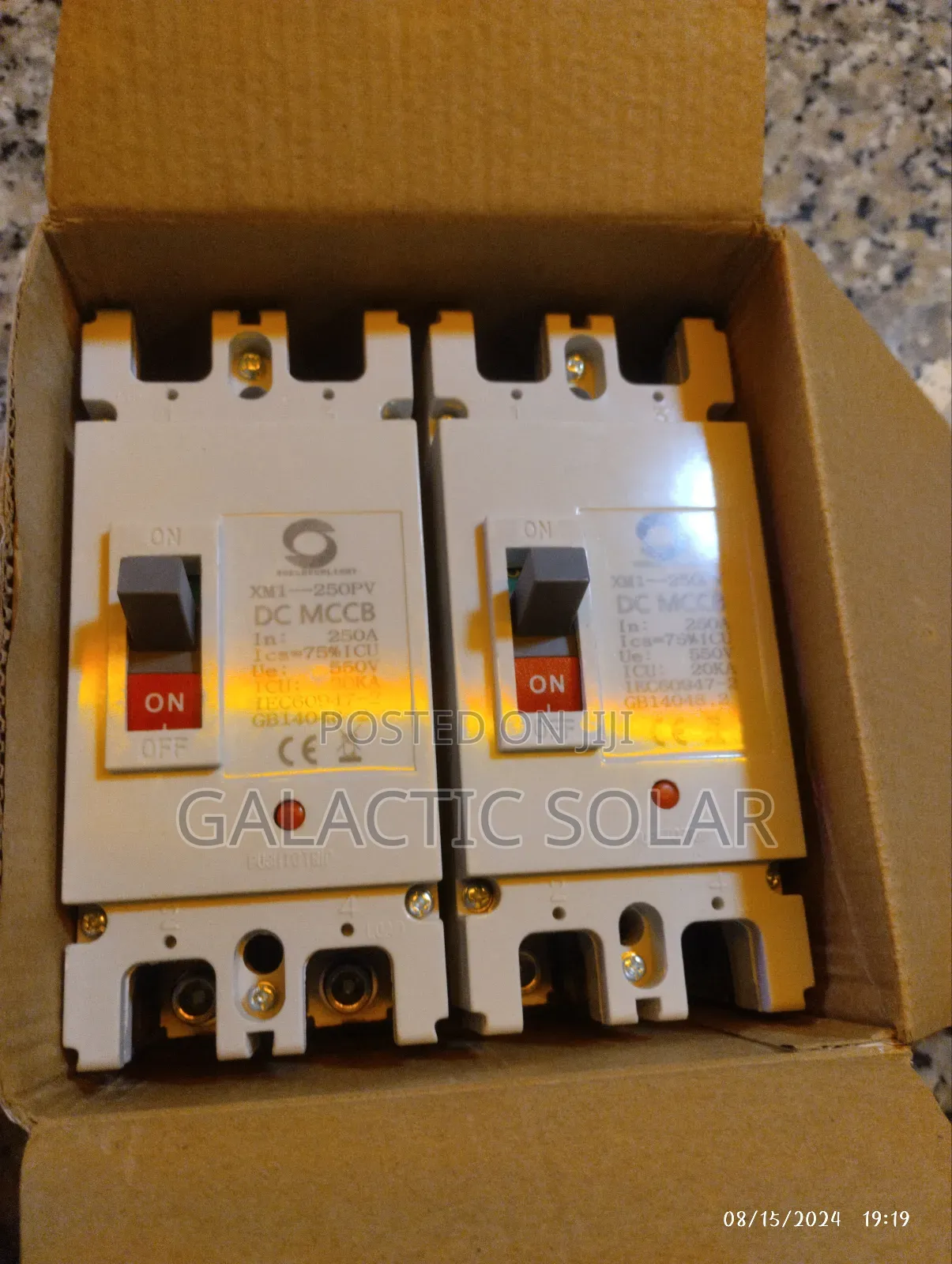 250a Solar McCb 2pole