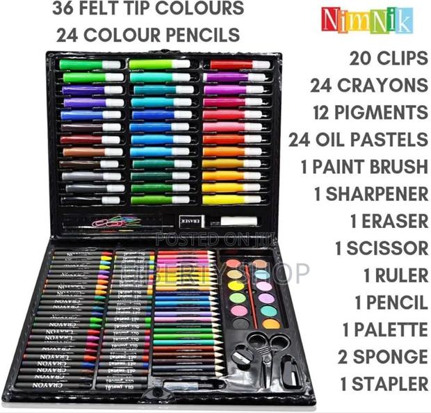 150 Pieces Art Set/ Colouring Kits - thumbnail 3
