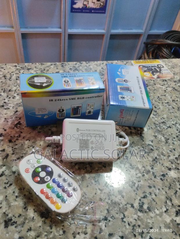 Bluetooth RGB Controller - main view