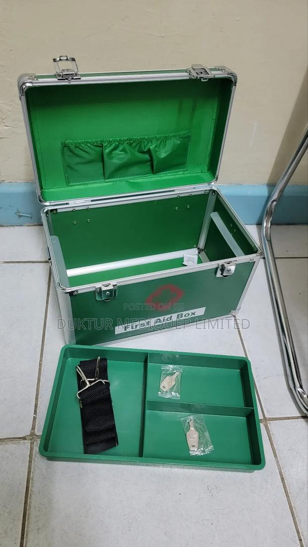 Green First Aid Box - main view