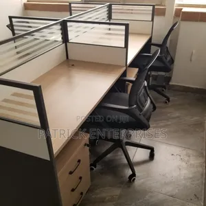 Executive Impoterd Modern 4 Way Workstation