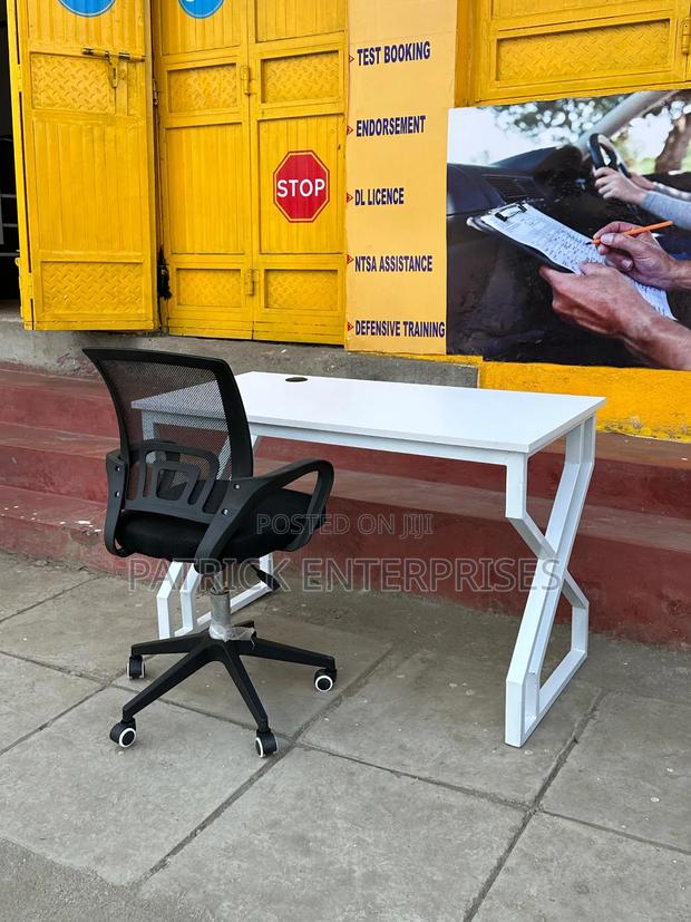 1.2 MTR Metallic Study Desk Plus Study/Office Chair