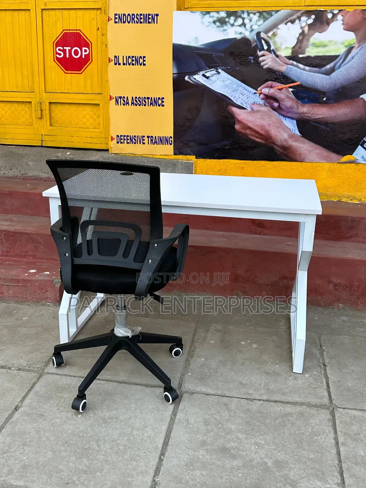 1.2 MTR Metallic Study Desk Plus Study/Office Chair