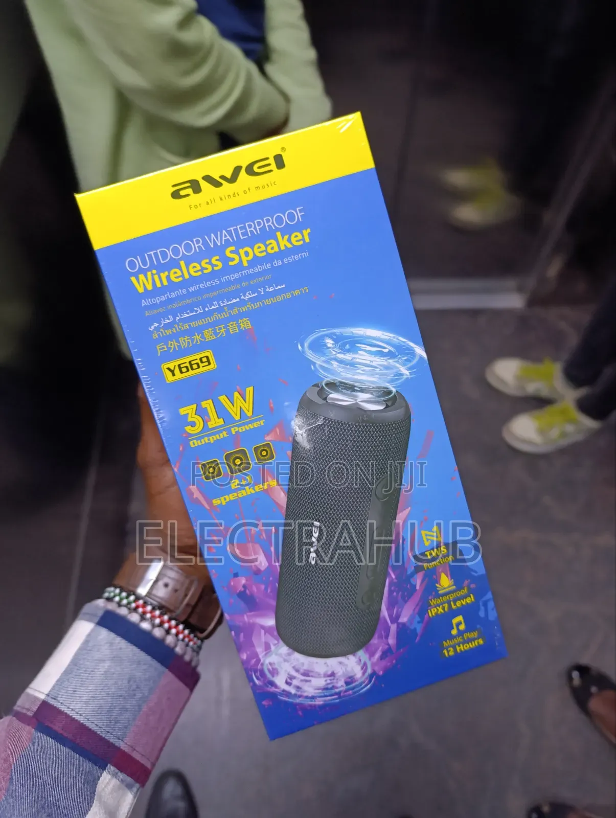 Awei Y669 Portable Speaker Brand New Sealed in a Shop