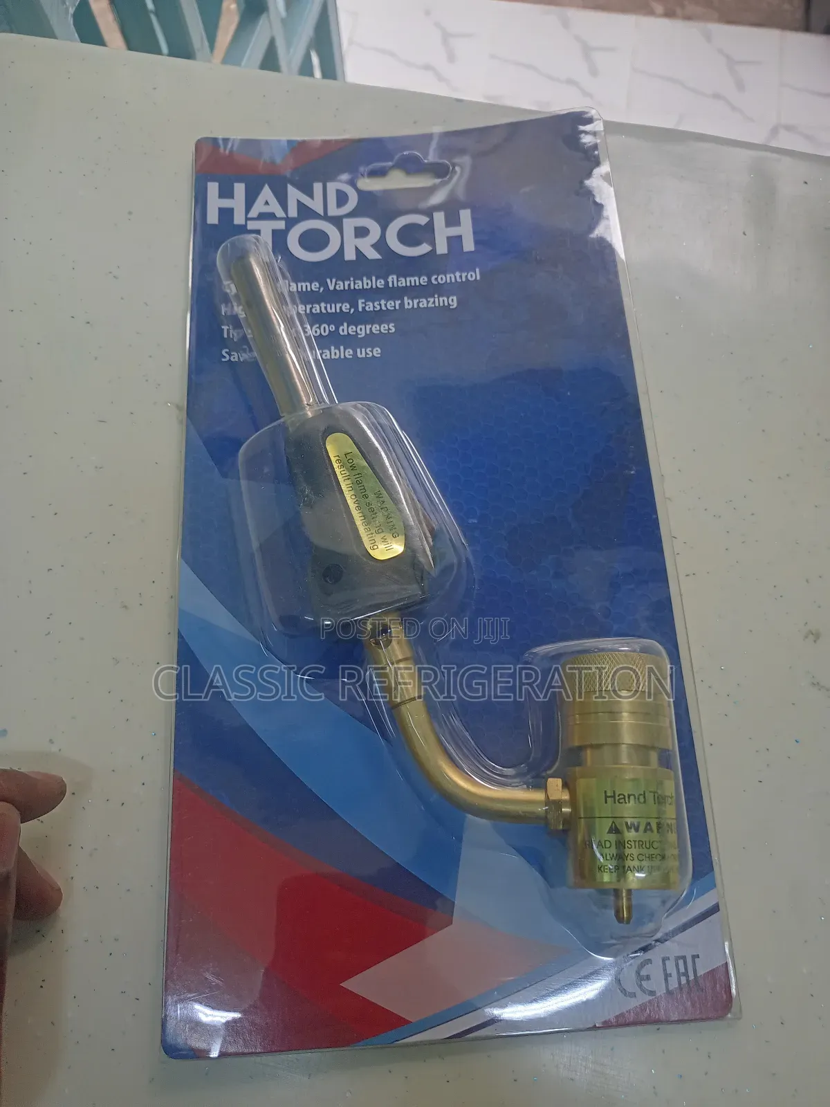 Self Igniting Torch for Blazing and Welding