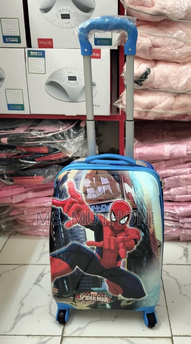 Spider-Man Cartoon Themed Suitcase - main view