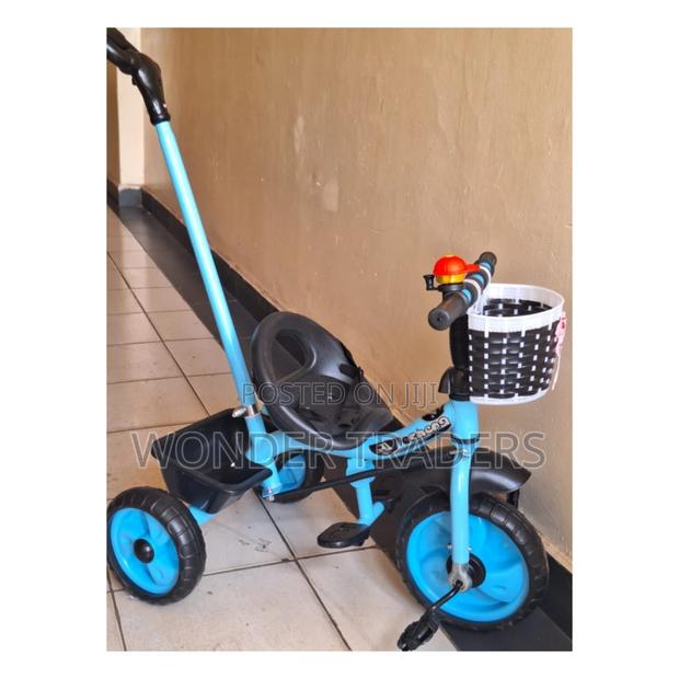 Kids Push Handle Tricycle - main view