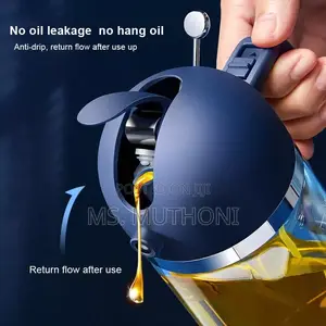550ml Dual Purpose Kitchen Oil Dispenser and Jet Oil Sprayer