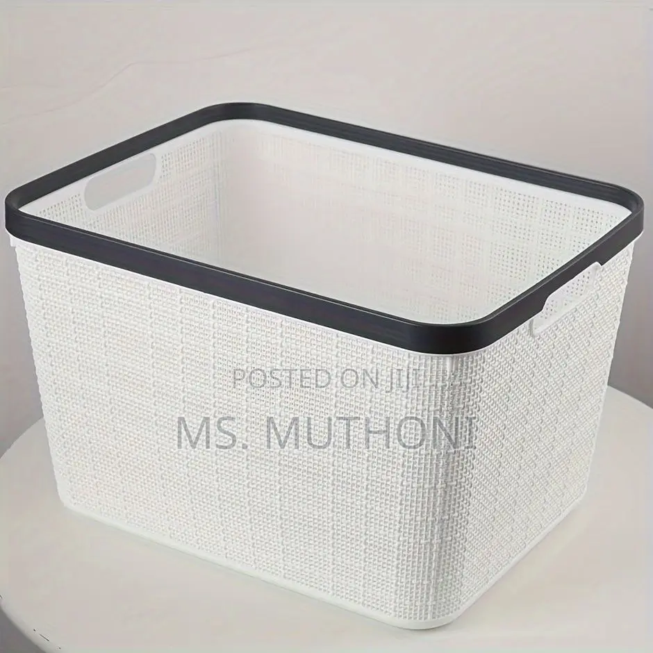 Large Plastic Storage Basket