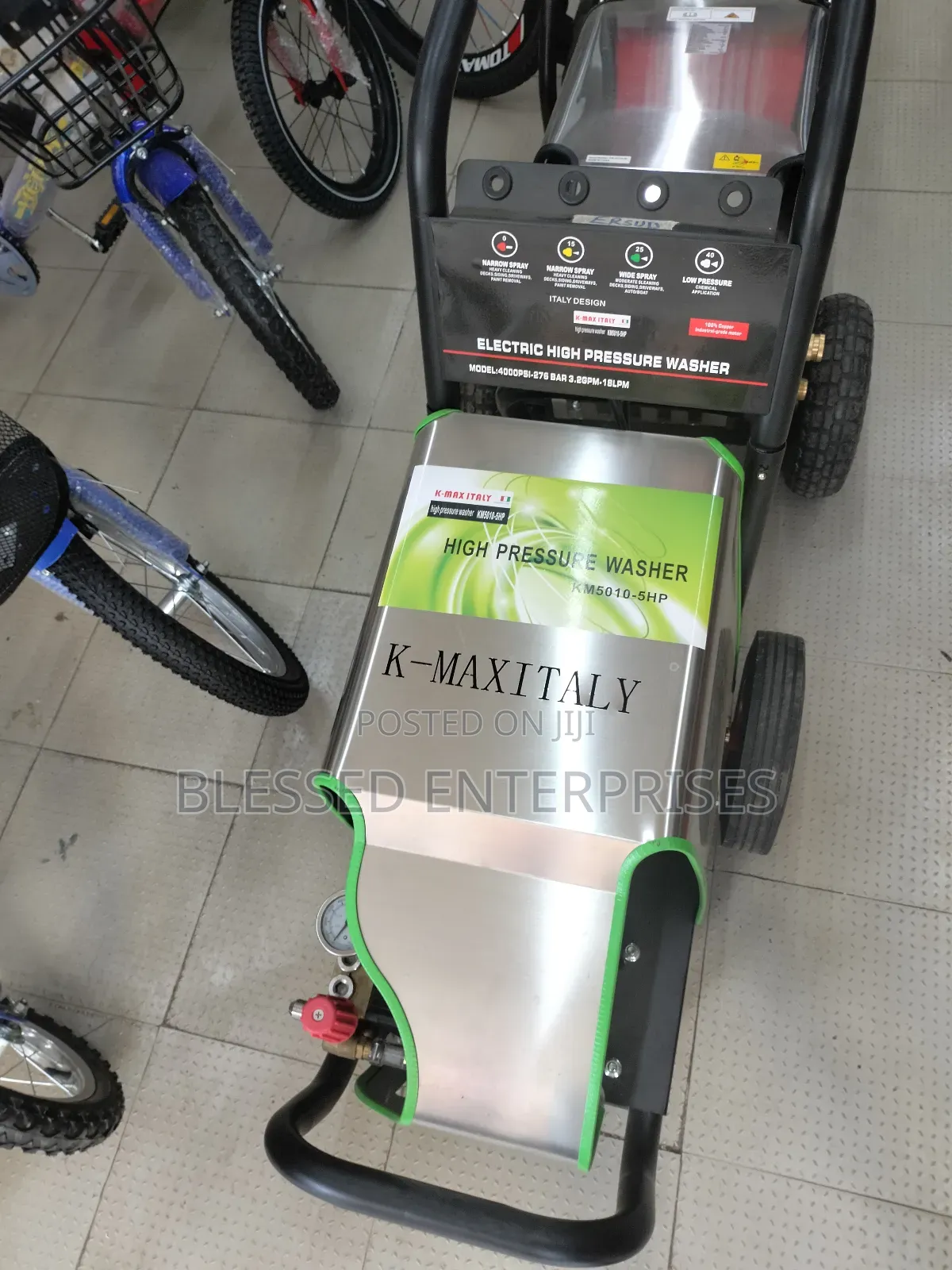 High Pressure Washer Machine 4400psi/ Kmax Electric Carwash