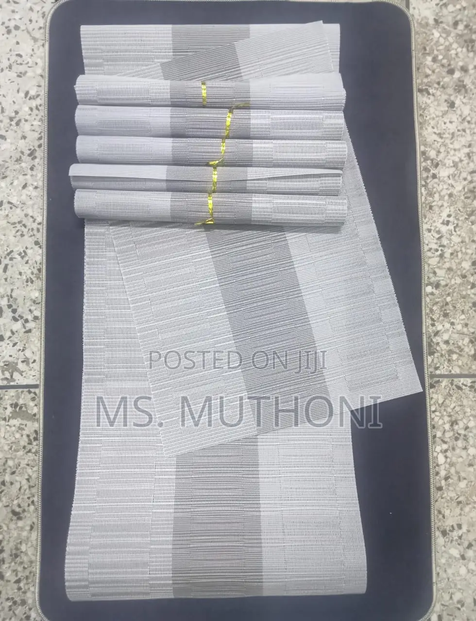6pcs PVC Table Mats Plus One Table Runner(30*180cm) *