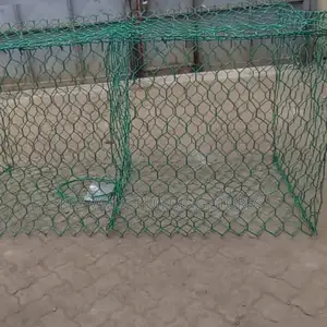 PVC Coated Gabion Boxes -2×1×1 (3mm)