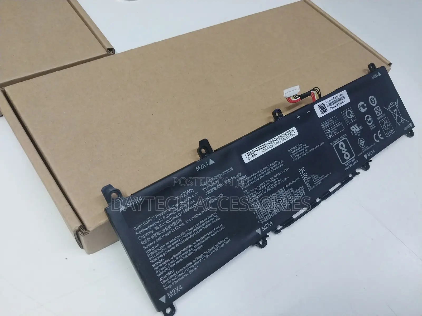 High Quality Battery for Asus C31n1806 (42wh, 3 Cells)