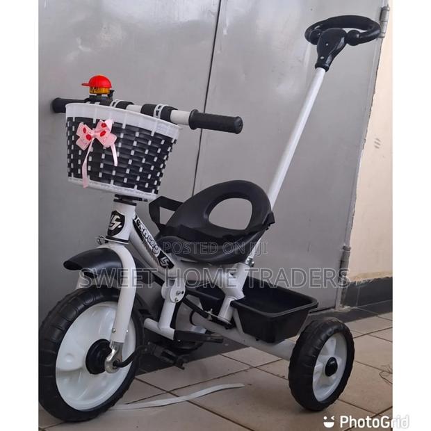 Tricycle With a Push Handle Improved - main view