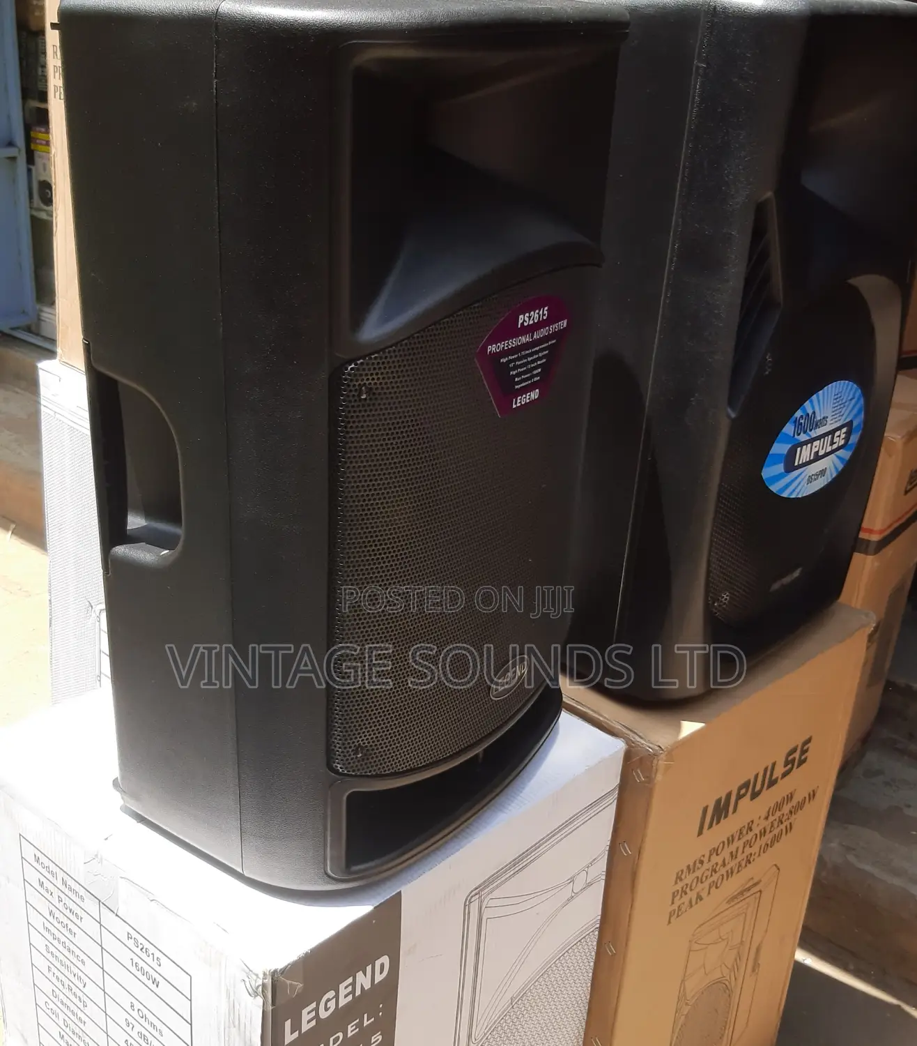 15 Inch Plastic Body Midrange Speakers