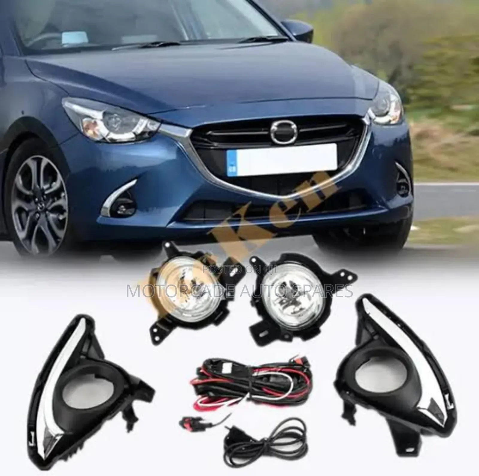 Mazda Demio 2016 New Fog Lights Complete Set