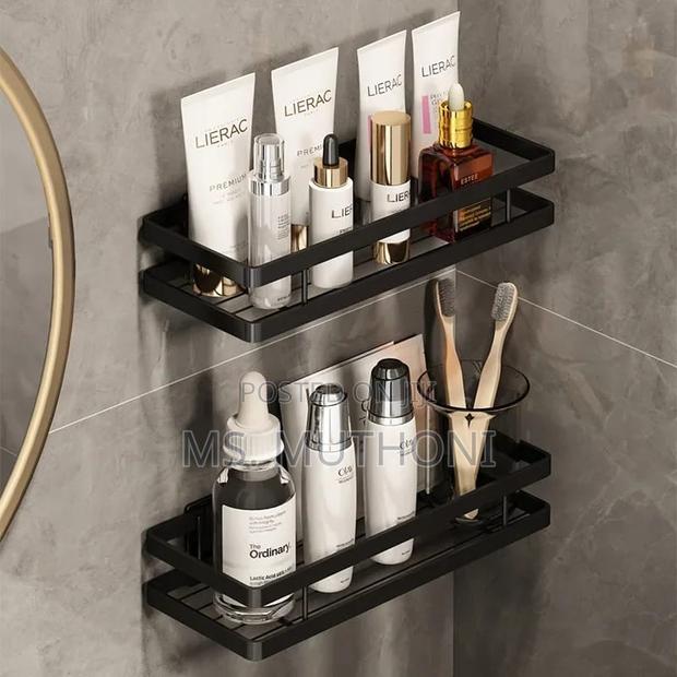 2pcs Rectangular Bathroom Shower Caddy - thumbnail 2
