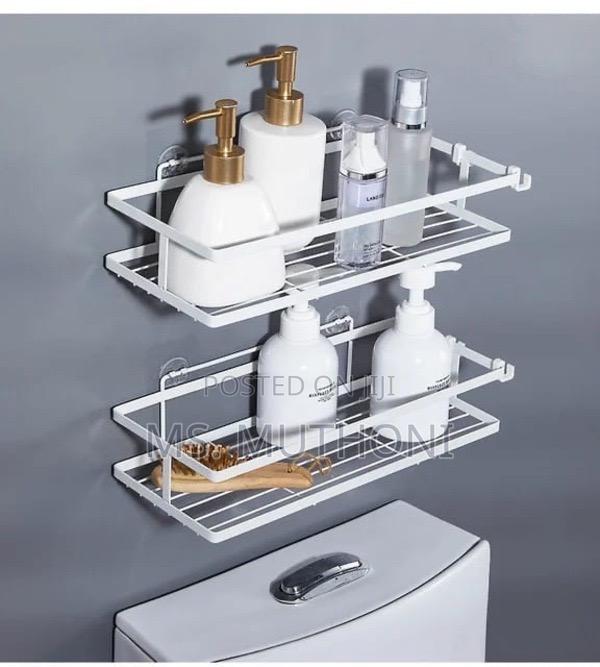 2pcs Rectangular Bathroom Shower Caddy - thumbnail 3