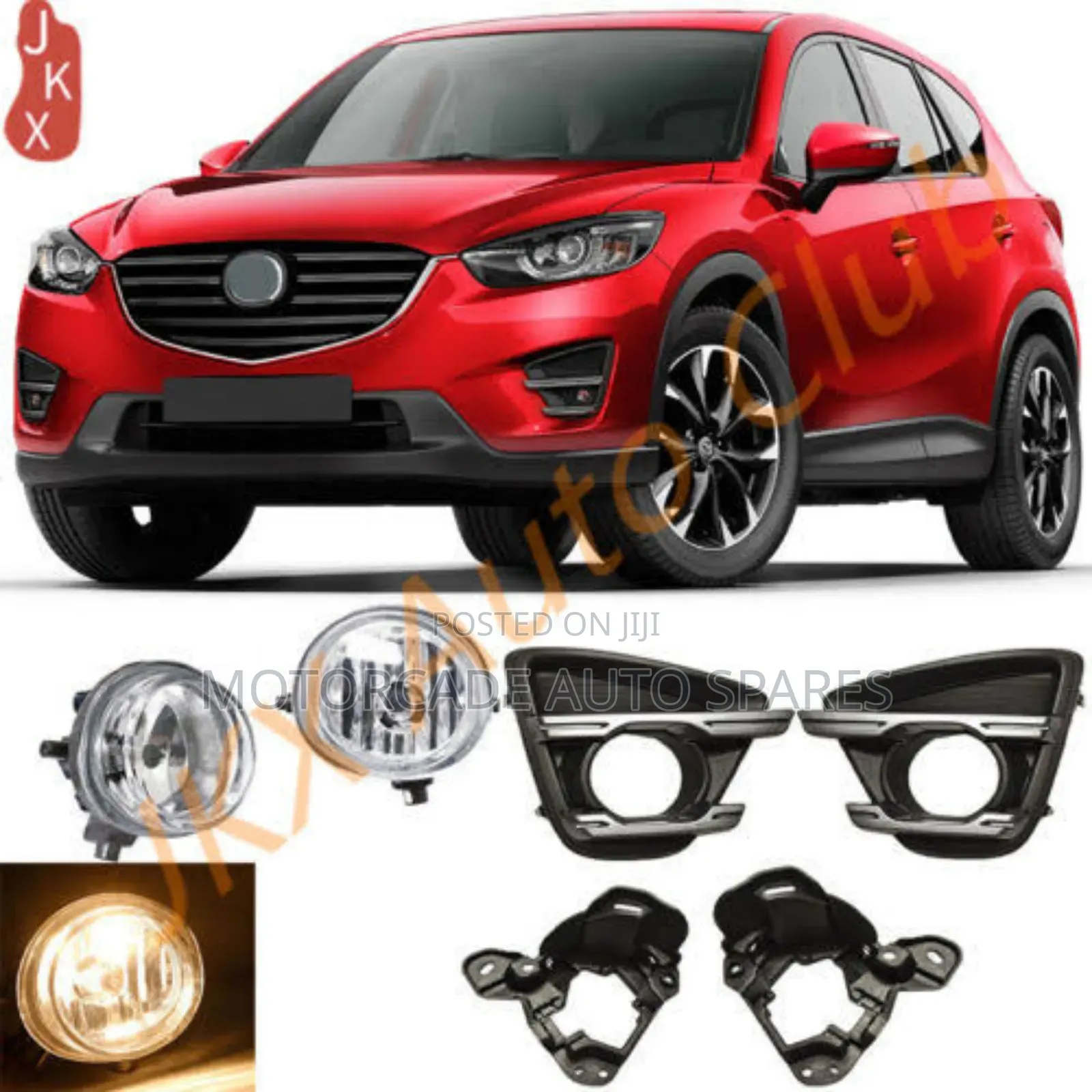Mazda Cx-5 Fog Lights Kit Complete Set