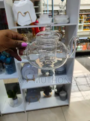 800 Ml Heat Resistant Glass Tea Pot*