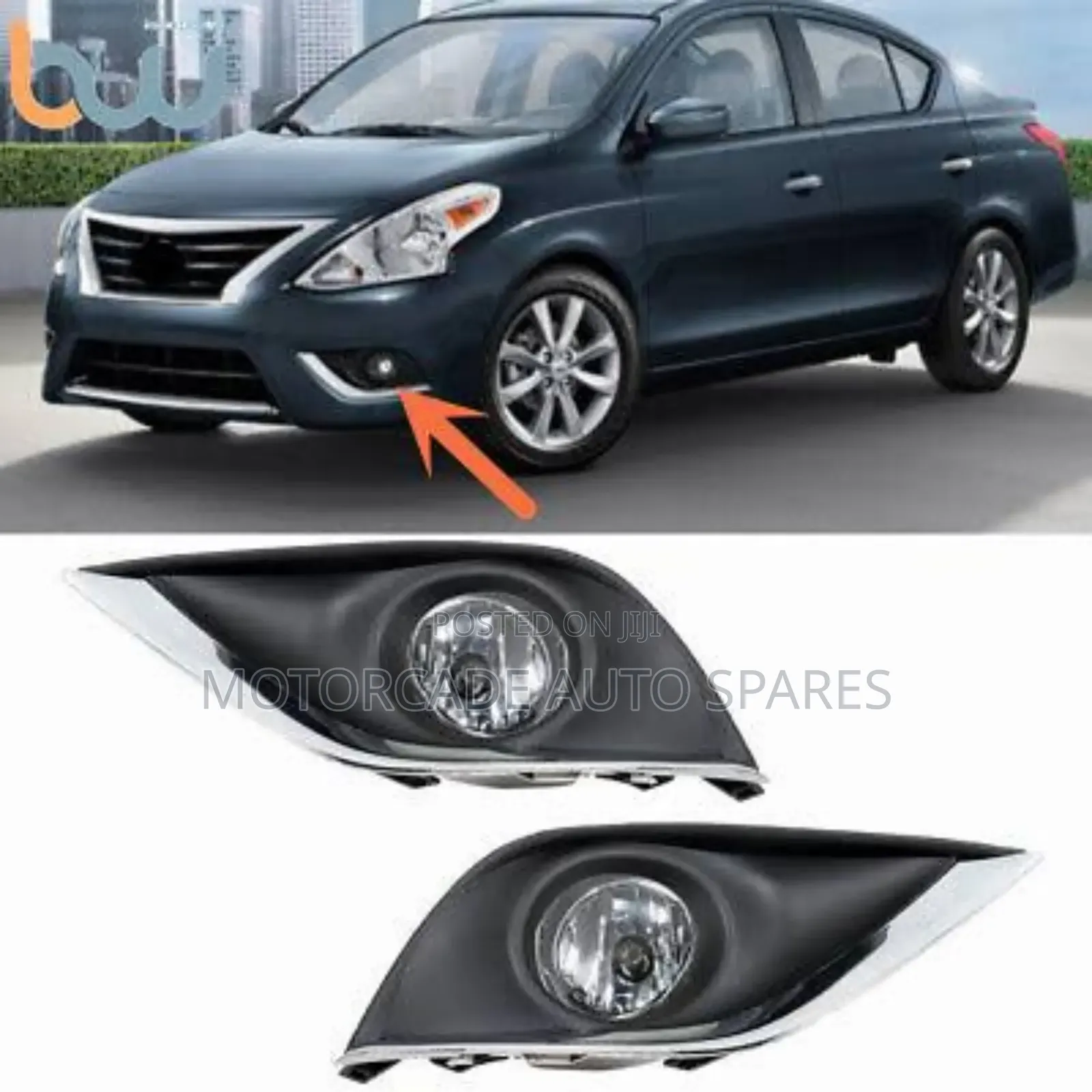 Nissan Latio 2015 Fog Lights Kit Set